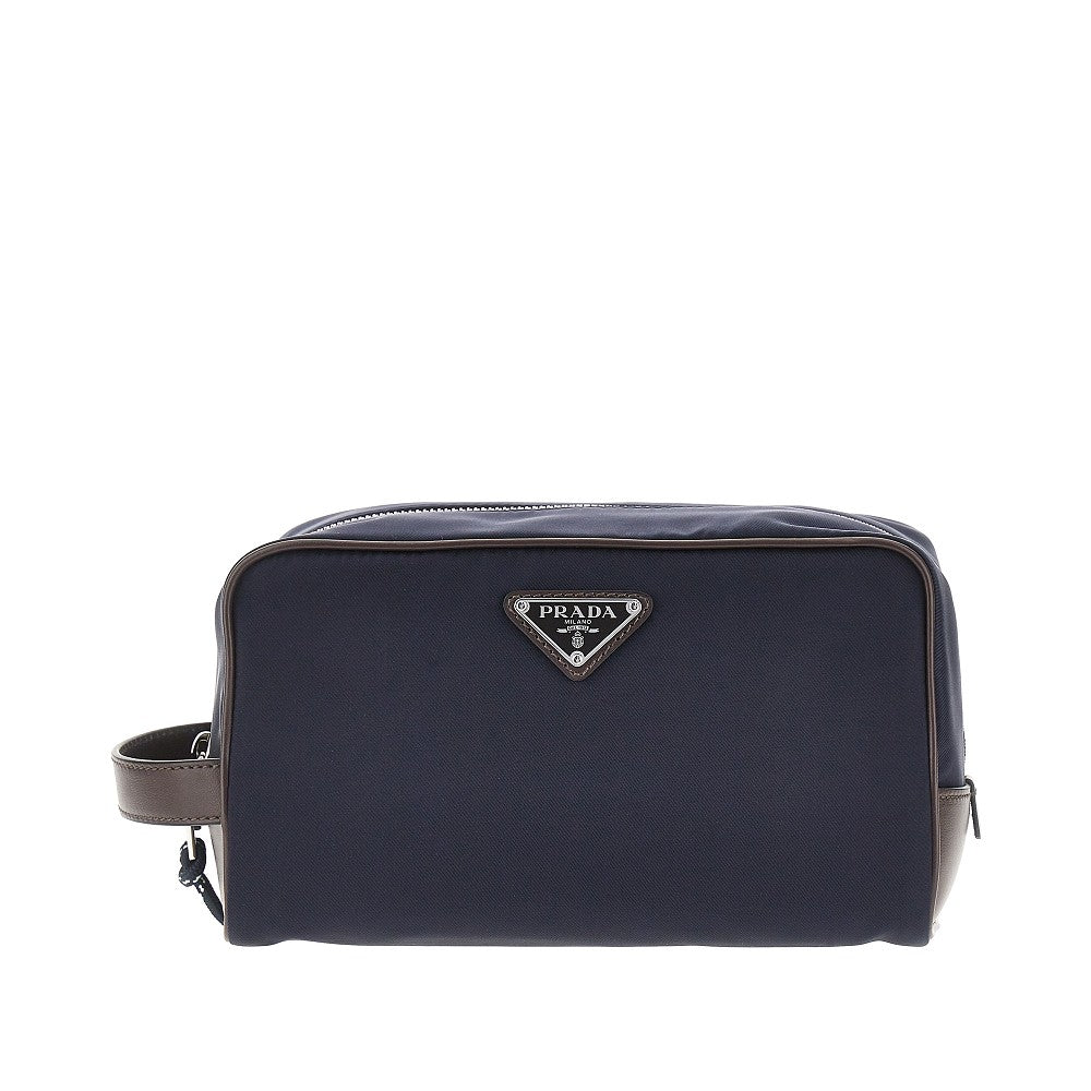 Pouch 'Speedrock' in Re-Nylon e pelle