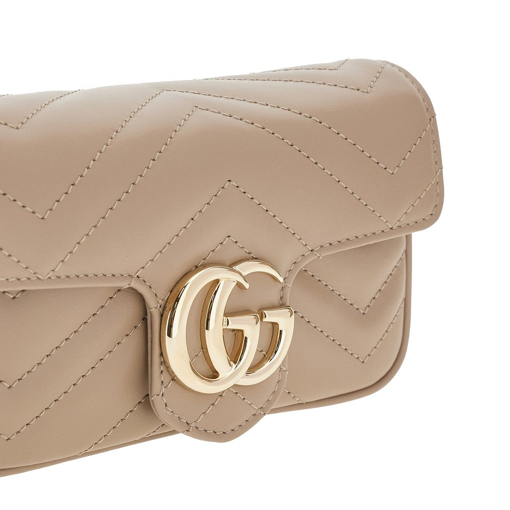 Leather GG Marmont mini bag