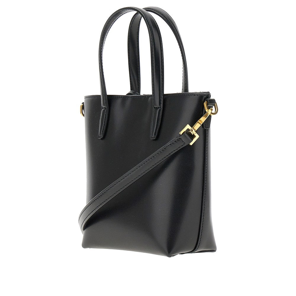 Leather mini 'Toy' tote bag