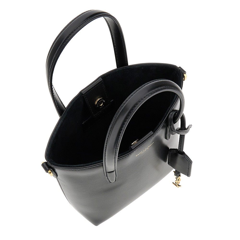 Leather mini 'Toy' tote bag