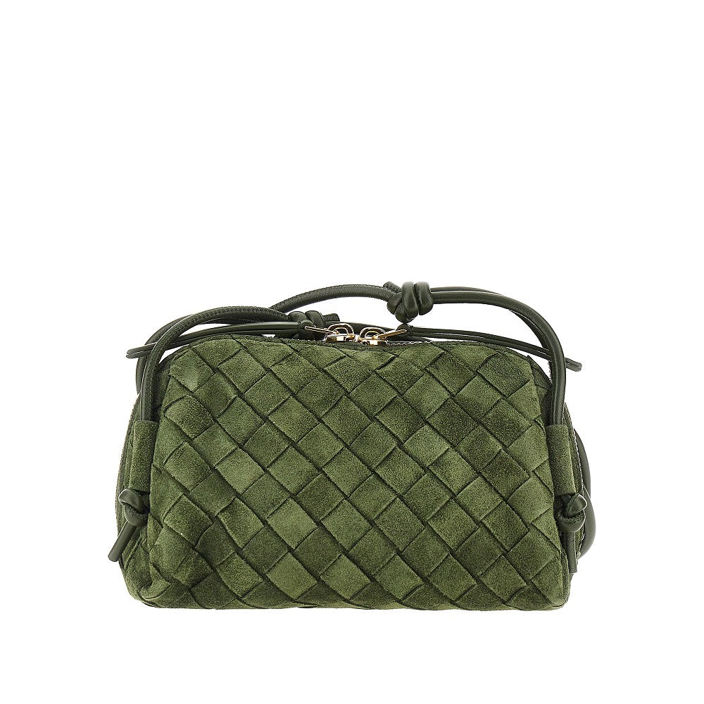 Borsa 'Concert' in suede Intrecciato