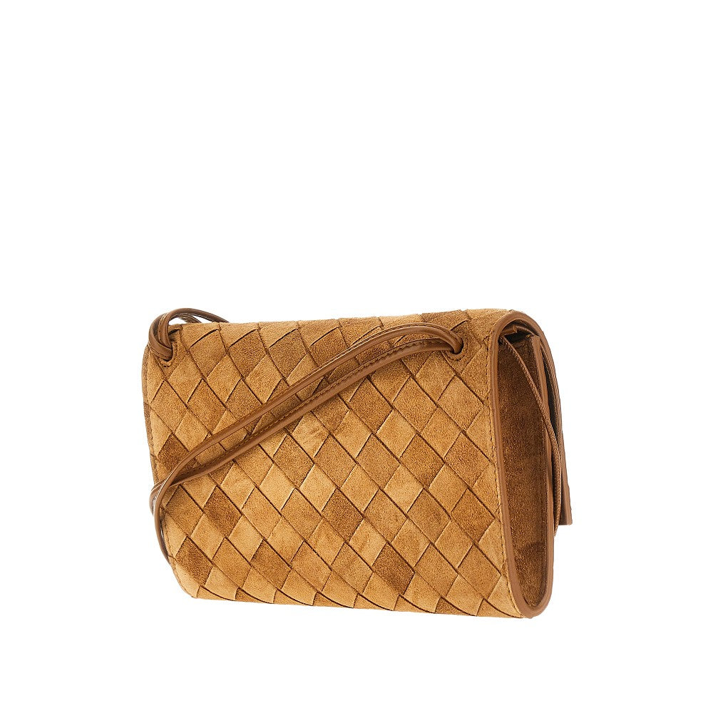 Pochette 'Andiamo' in suede Intrecciato