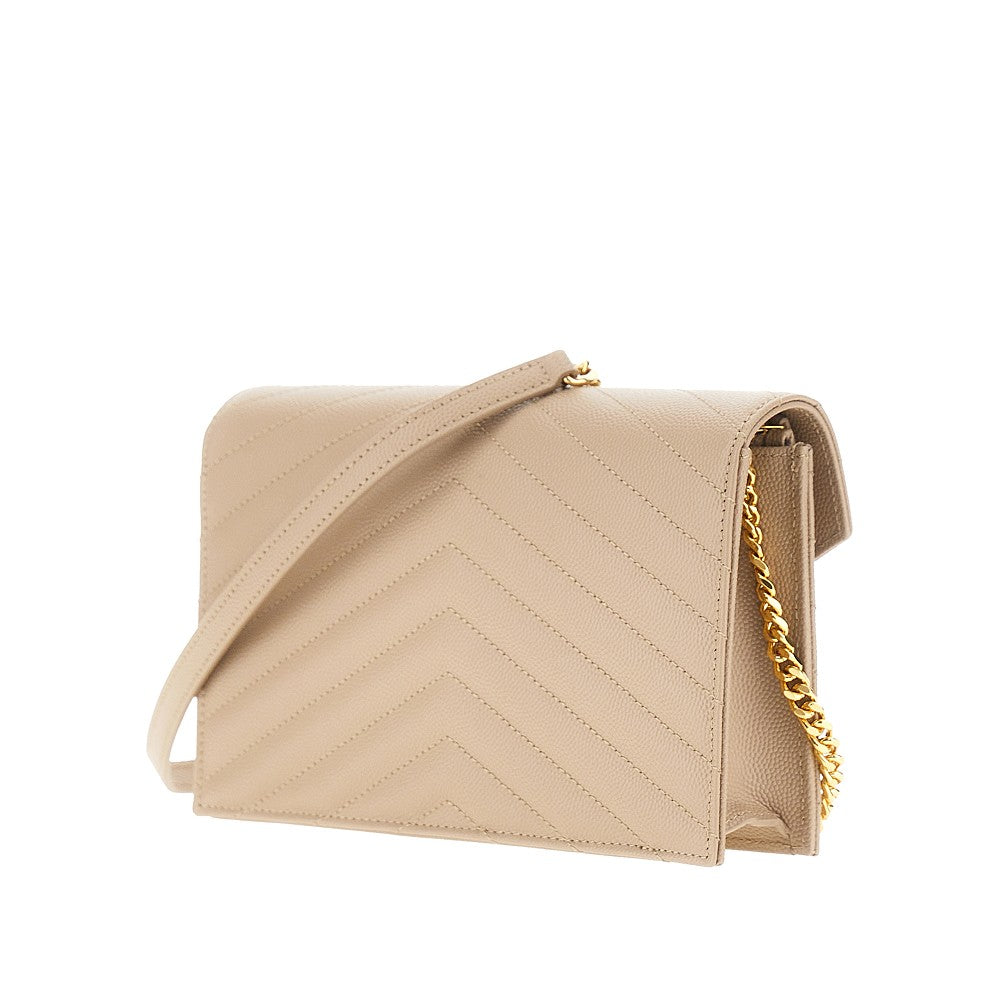 Leather pouch with Cassandre detail