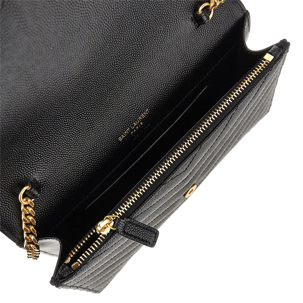 Leather pouch with Cassandre detail