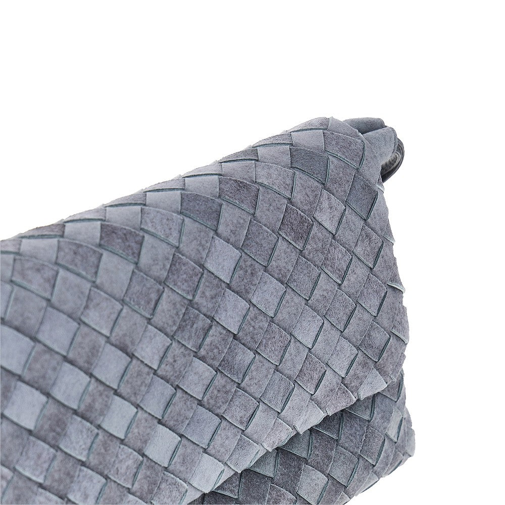 'Giorno' suede leather pouch