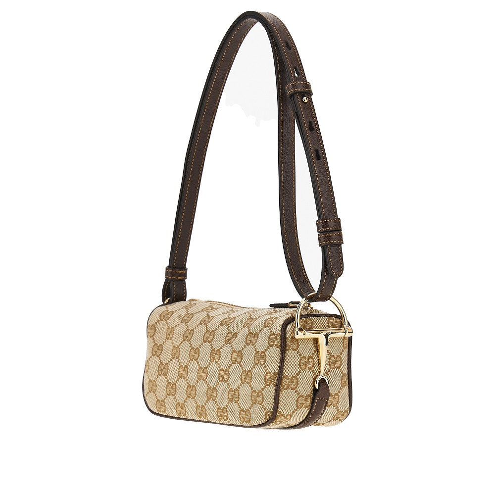 GG canvas Half Horsebit mini bag