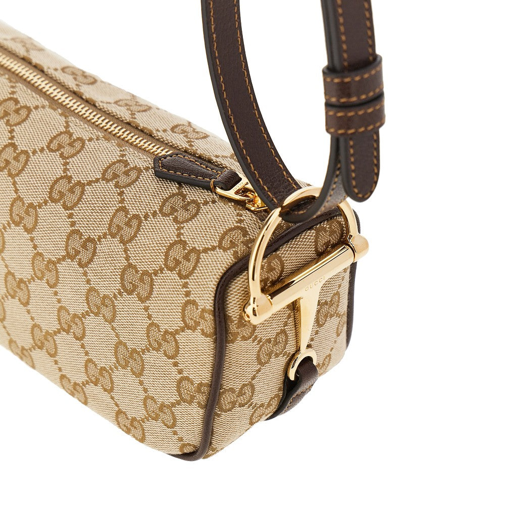 GG canvas Half Horsebit mini bag