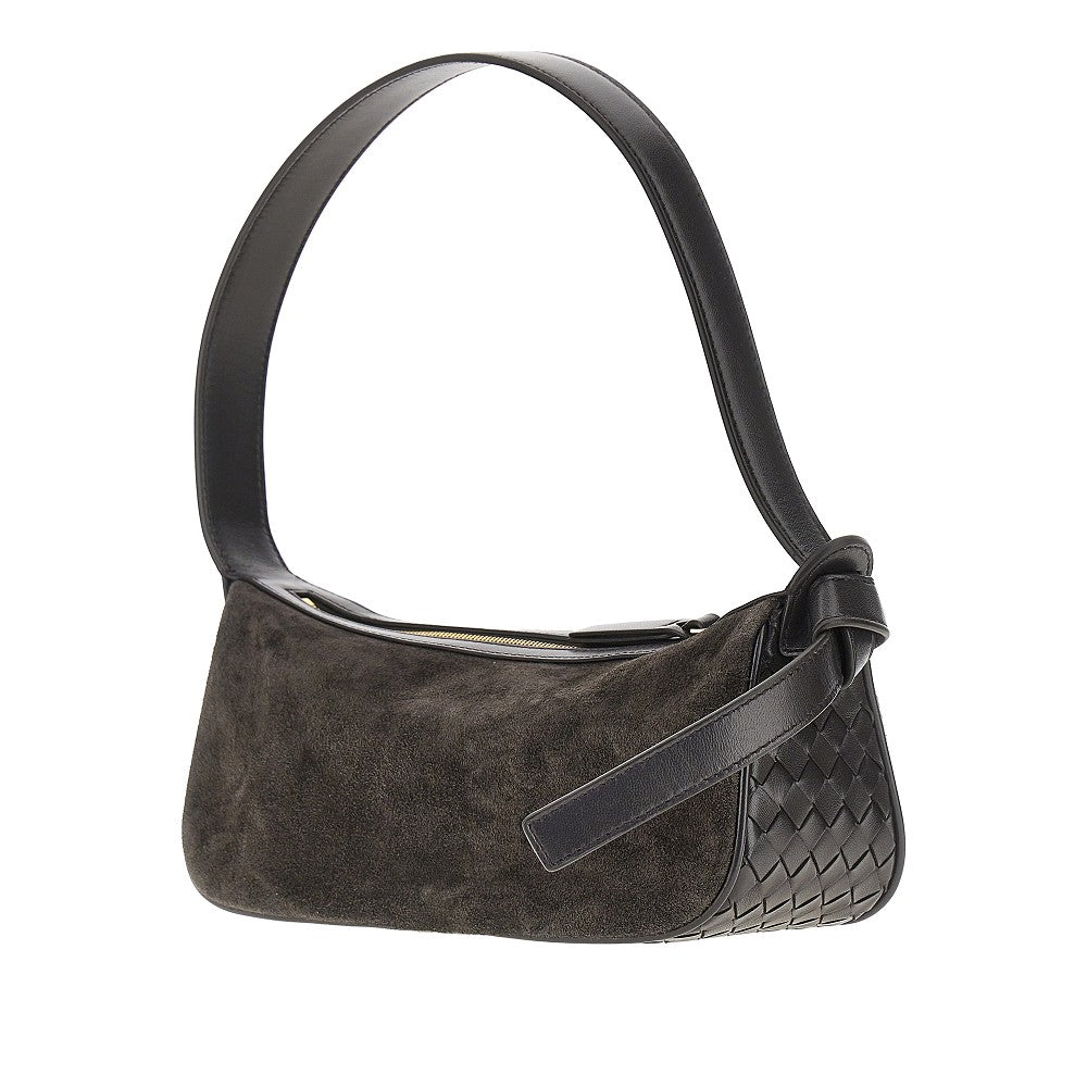 'Nodo' leather shoulder bag