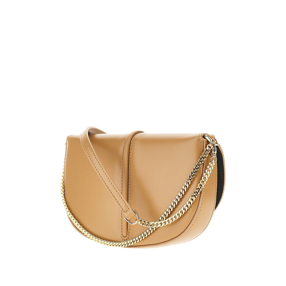 Pochette con catena 'Fendigraphy' in pelle