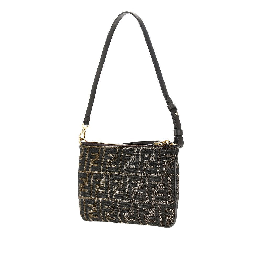FF canvas 'Baguette' Flat Pouch
