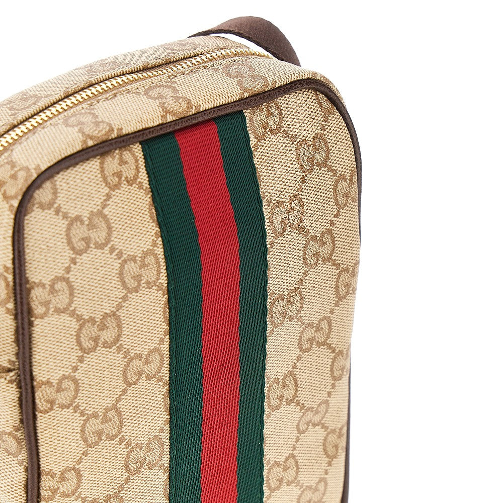 Mini borsa a tracolla in GG Supreme