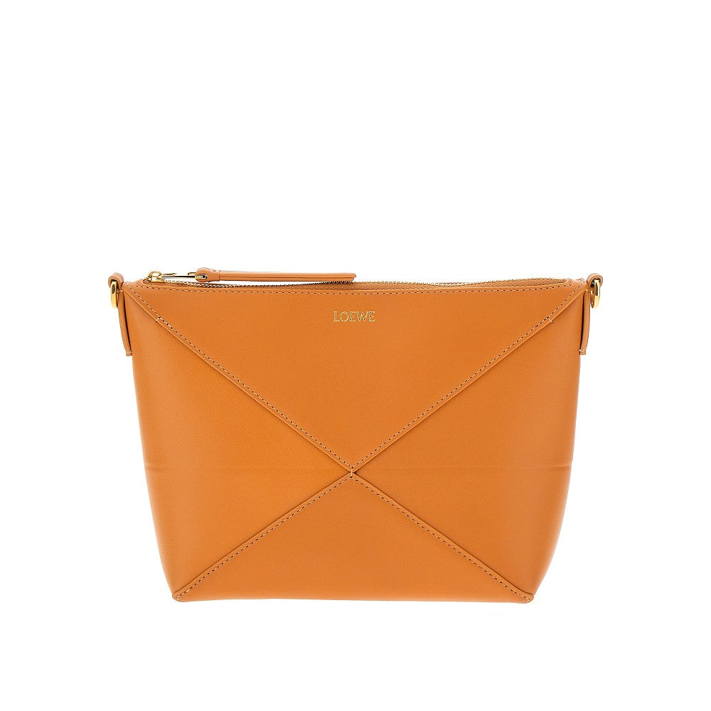 Nappa leather Puzzle Fold pouch