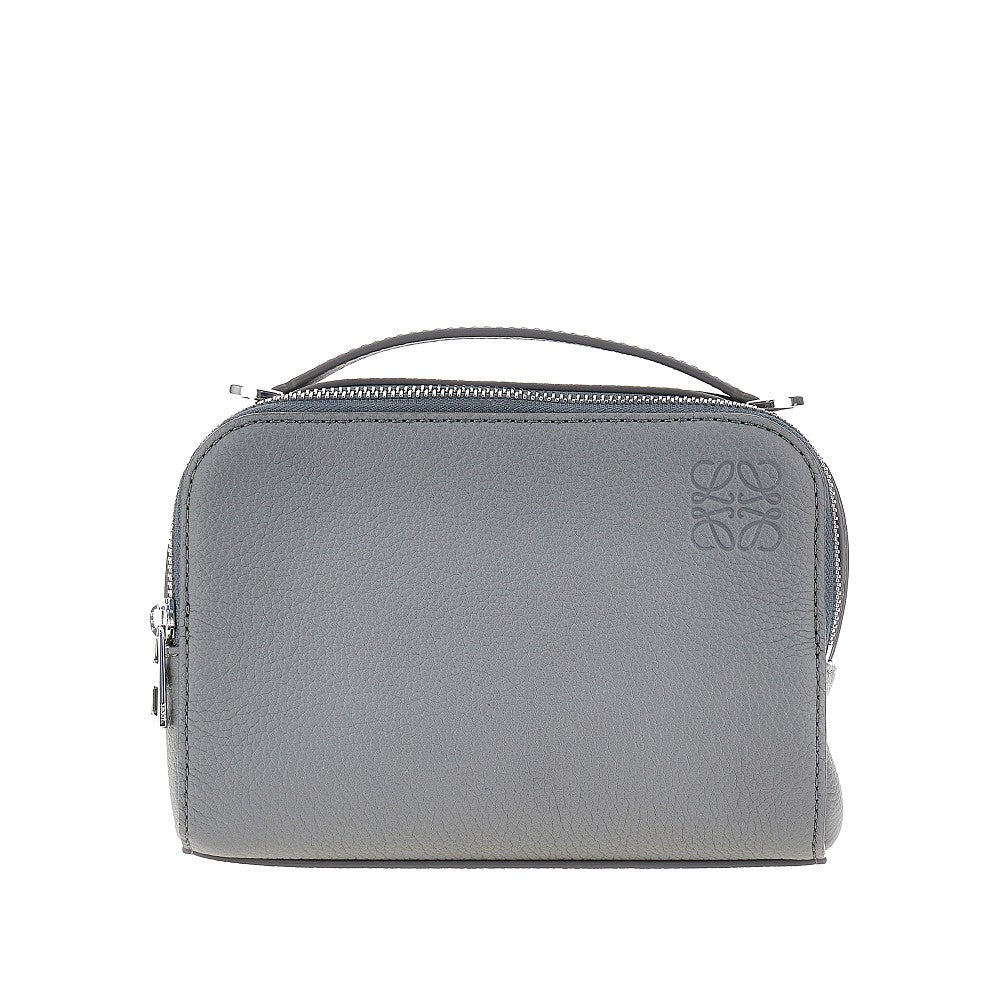 Grained leather mini 'Camera' bag