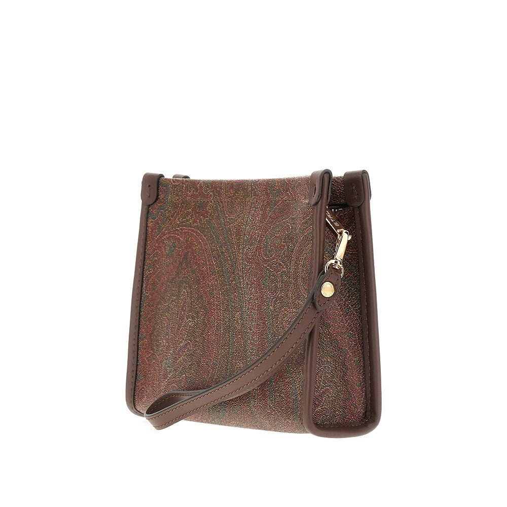 Pouch Paisley con ricamo logo Pegaso