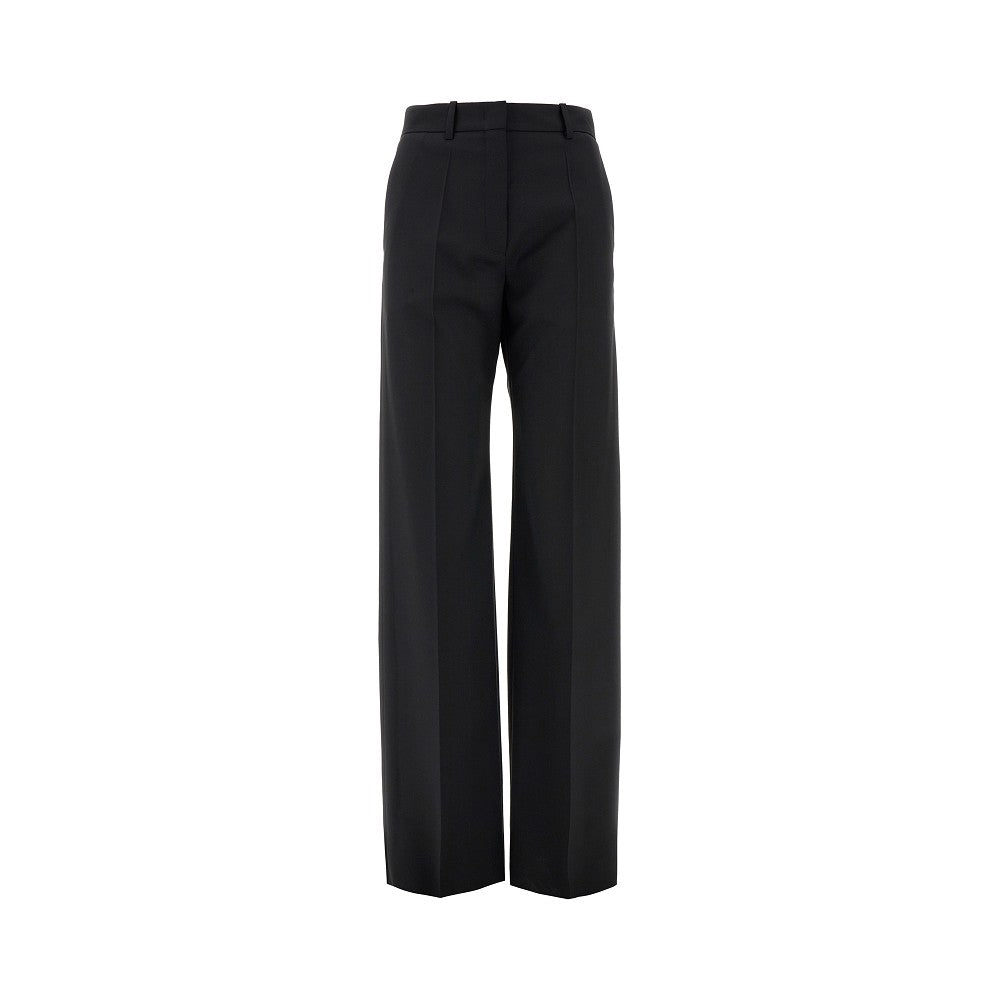 Wool and mohair tailored pants