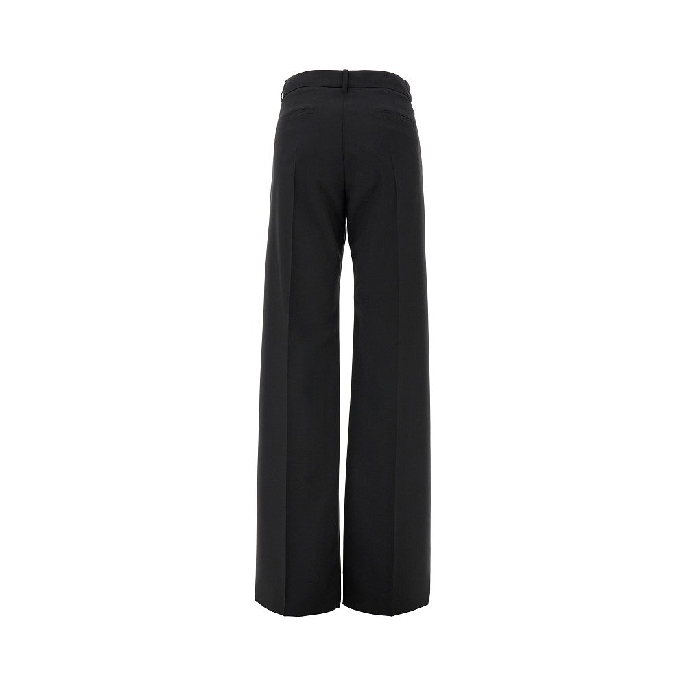 Wool and mohair tailored pants
