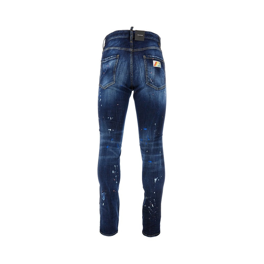 Jeans &#39;Cool Guy&#39; Dark Neon Splash Wash