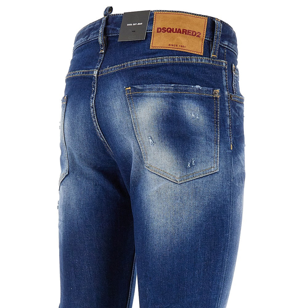 Used-effect &#39;Cool Guy&#39; jeans