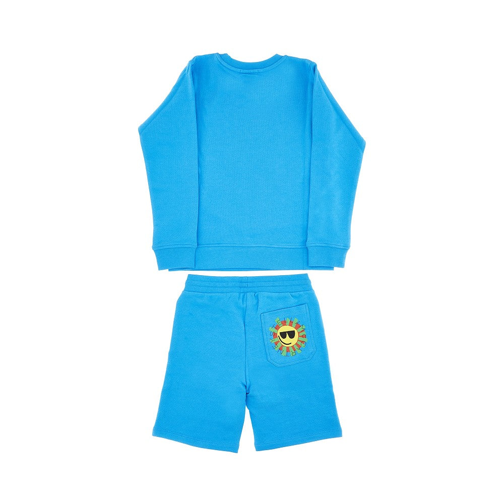 Sustainable cotton jersey two-piece set