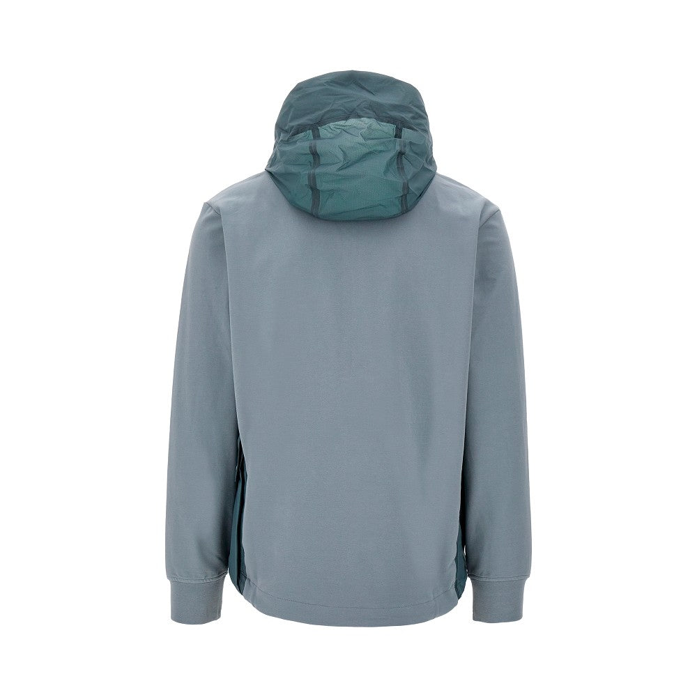 Full-zip hoodie with Pertex details