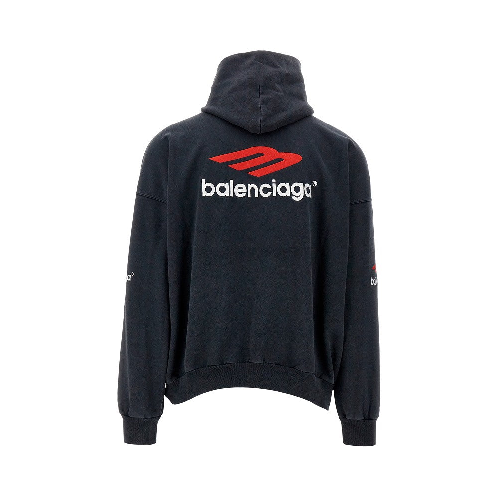 &#39;3B Sports Icon&#39; embroidery hoodie