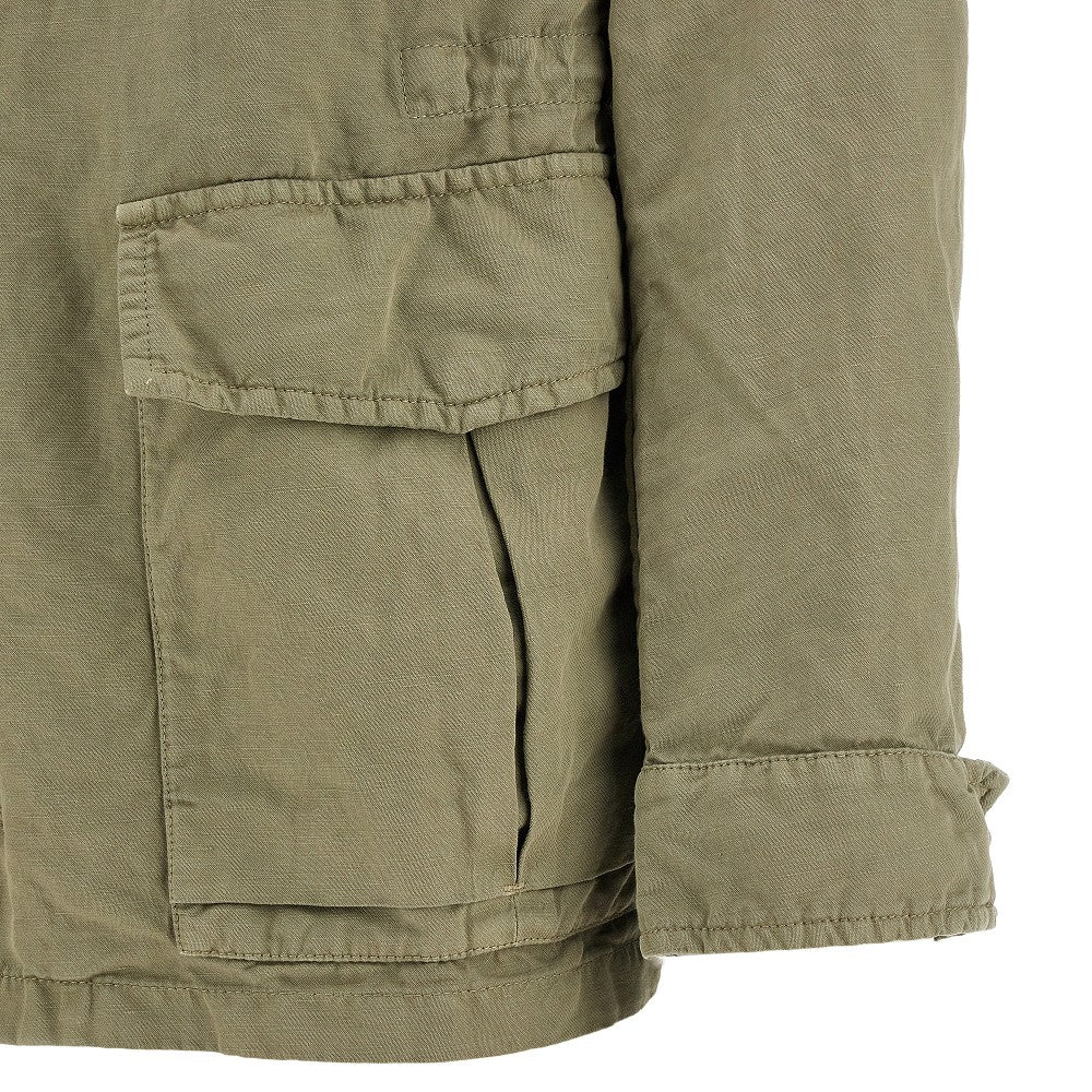 Cotton and linen Safari jacket
