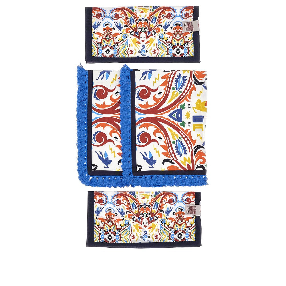 Placemats and napkins two-piece set