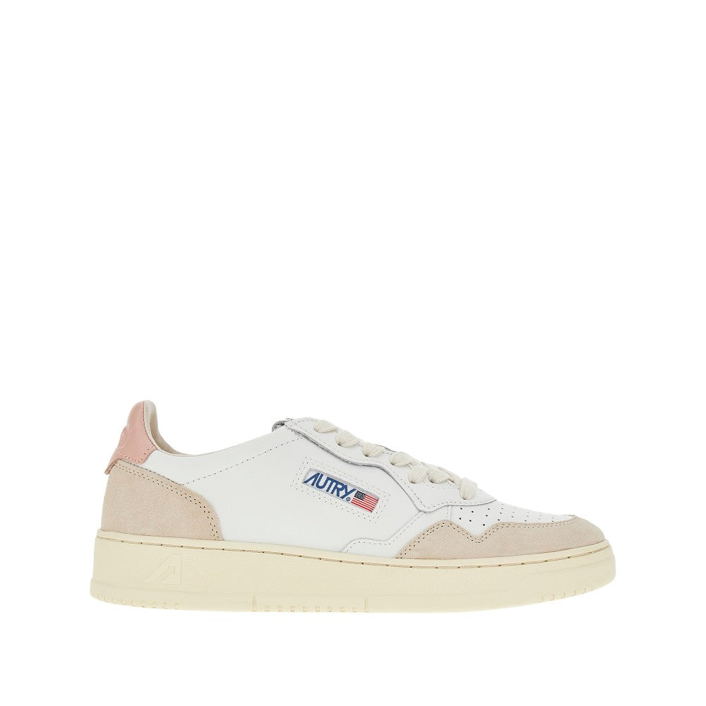 Suede and leather Medalist Low sneakers