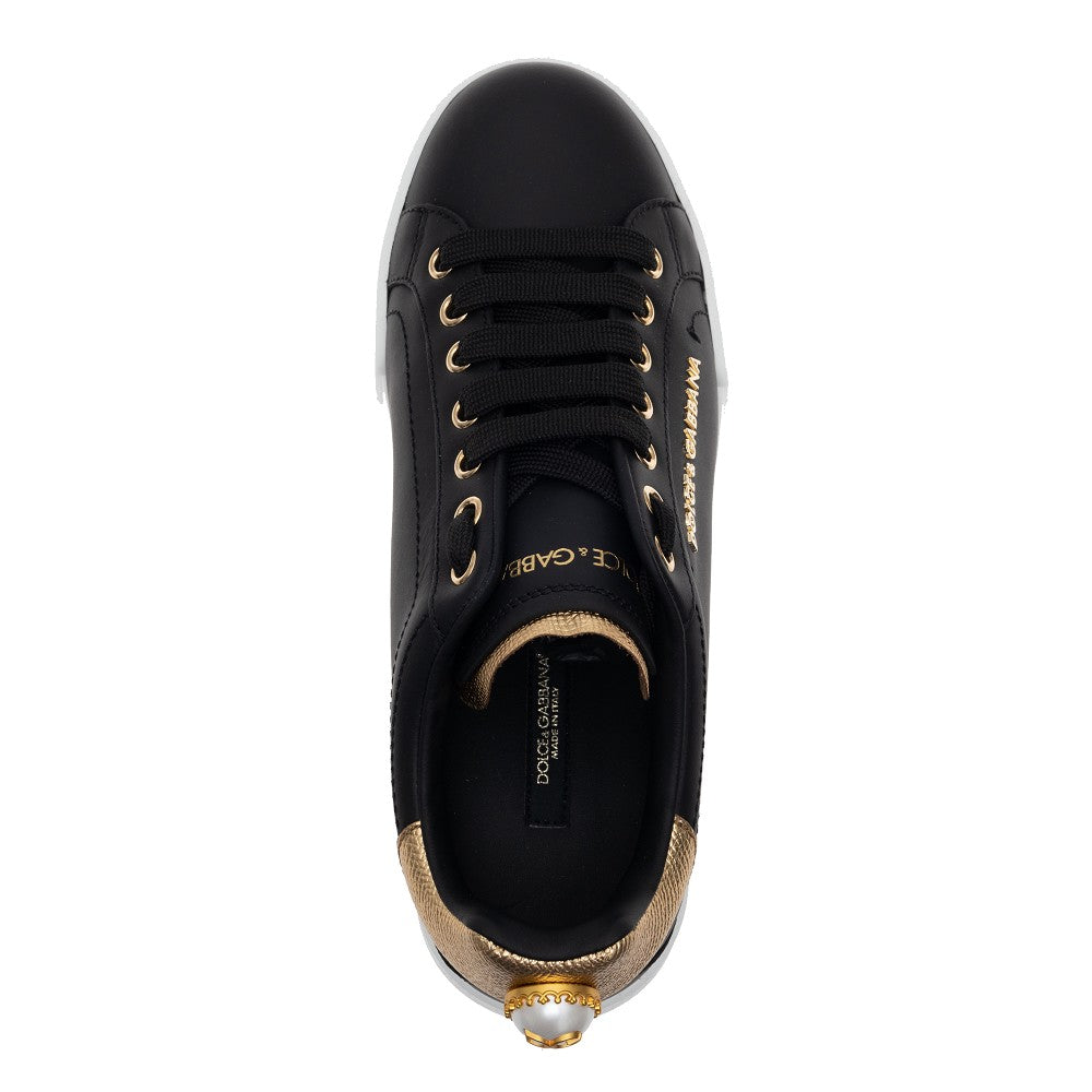 &#39;Portofino Light&#39; leather sneakers