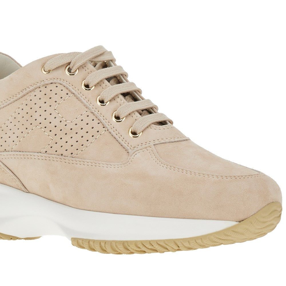 Suede leather Interactive sneakers