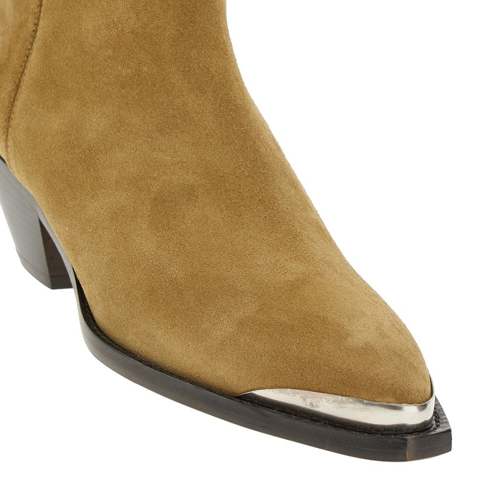 &#39;Adnae&#39; suede leather ankle boots